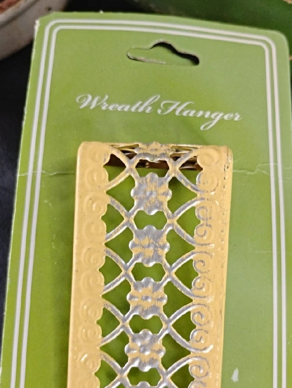 Yellow Wreath Hangers 2